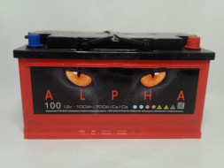 Аккумулятор 6 СТ 100 АПЗ ALPHA евро (п.т.700)