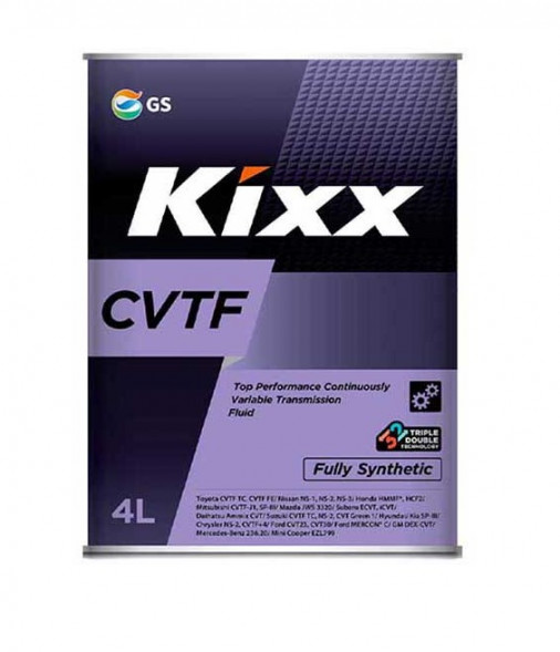 Масло трансм. Kixx CVTF металл (4 л.) 1*4 шт.