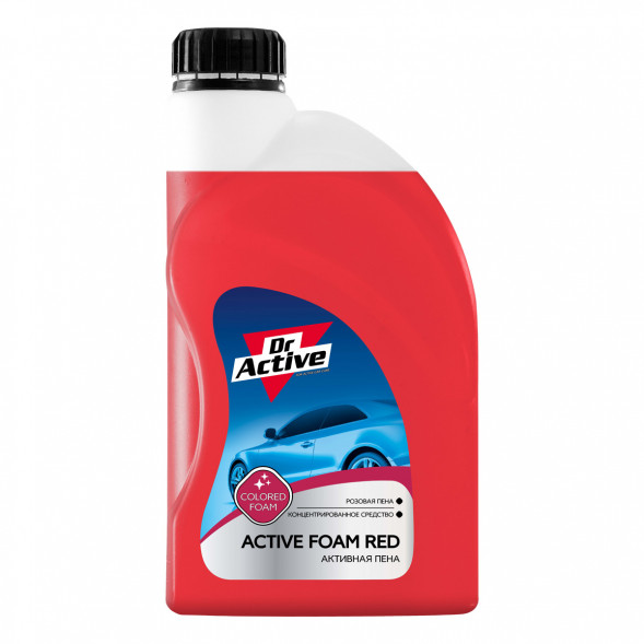 Sintec Автошампунь для б/к мойки Dr.Active &quot; AF Color Red&quot; 1кг