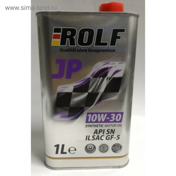 Масло мотор. ROLF JP SAE 10W30  API GF5/SN (1 л) (Акция) 1*12шт