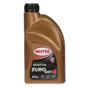 Жидкость тормоз. ДОТ-4 Sintec  EURO 0,910гр (1*12шт)