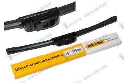Щетка ст/оч бескаркасная 15&quot; 375мм NOVA-PRO