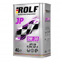 Масло мотор. ROLF JP SAE  10W30  API GF5/SN (4 л) (Акция) 1*4шт