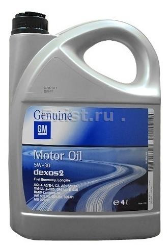 Масло мотор. 5W30 GM ACEA  B3/B4/C3/A3, API CF/SN, (4л) 1*4 шт.