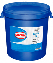 Смазка Литол-24 Sintec ГОСТ (пласт.тара) (18кг) (1*1шт)