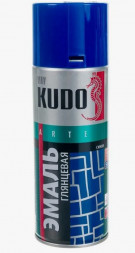 KUDO Эмаль универсальная Голубая Глянцевая KU-1010 (1*12шт)