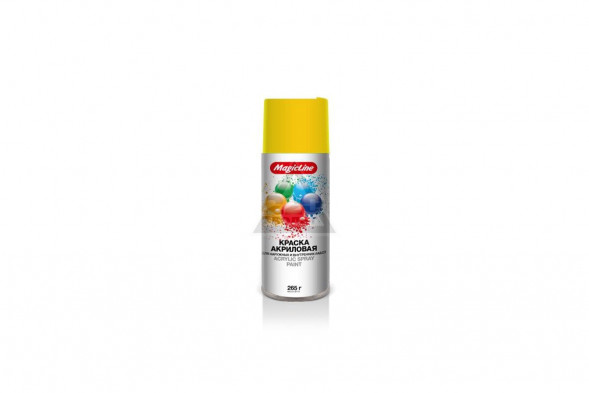 230 Краска светло-желтая RAL 1018 (265г)*12шт