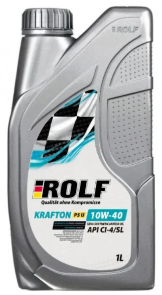 Масло мотор. ROLF KRAFTON P5 U SAE 10W40 API CI-4/SL ПЛАСТИК 1л (1*12шт)
