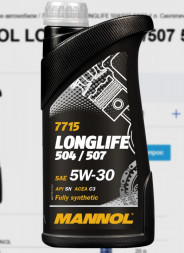 Масло синт. MANNOL 7715 O.E.M. for VW Audi Skoda 5W30 (1л.) пластик 1*20шт.