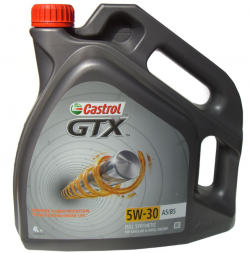 Масло мотор.  5W30 Castrol GTX А5/В5 (4л)