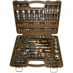 OMT108S Набор инструмента универсальный 1/4&quot;, 3/8&quot;, и 1/2&quot;DR, 108 предметов