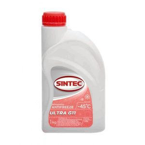 Антифриз A-45 Sintec Ultra G11 (красный)  (1 кг) 1*15шт