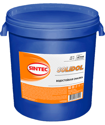 Смазка Солидол-Ж Sintec (18 кг) (1*1шт)