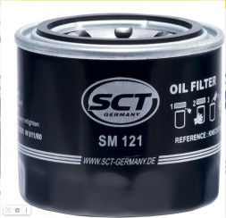 Фильтр масляный SCT SM 121-HYU SOLARIS/ACCENT/TUCSON 04-/15/KIA SPORTAGE 04-/RIO II/III/CEED-/MAZDA