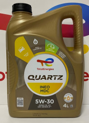 Масло мотор.  5W30 TOTAL QUARTZ INEO MDC API SN/CF ACEA C3 пластик (4 л.) 1*3 шт. (Турция)