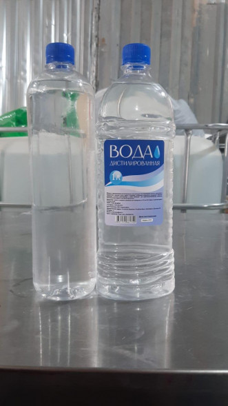 Вода дистиллированная &quot;ZAREVA&quot; 1л (1*12шт) (576шт.)