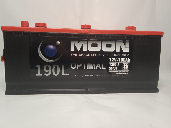 Аккумулятор 6 СТ 190 АПЗ MOON конус евро