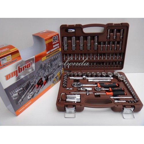 OMT94S Набор инструмента универсальный 1/4&quot;, 1/2&quot;DR, 94 предмета