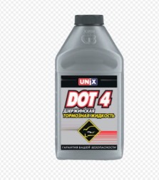 Тормозная жидкость UNIX ДОТ4 455 гр
