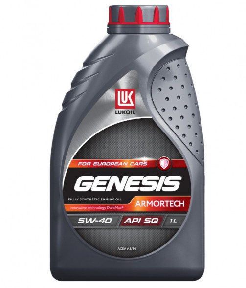 Масло мотор.  5W40 ЛУКОЙЛ GENESIS ARMORTECH  SQ/CF  (1л) 1*12шт
