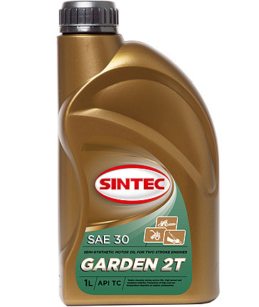 Масло мотор. SINTEC Garden 2Т (п/с) (1л) 1*12шт