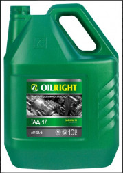 Масло трансм. 80W90 ТАД-17 GL-5 ТМ-5-18 OILRIGHT 10л