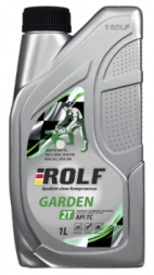 Масло мотор.  ROLF GARDEN 2T  (п/с) ПЛАСТИК 1л (1*12шт)