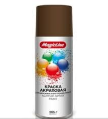 120 Краска коричневая RAL 8014 (265г)*12шт