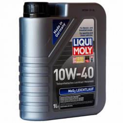 Масло мотор. 10W40 Liqui Moly MoS2 Leichtlauf SL A3/B4 пластик (1 л.) 1*6 шт. (1930)
