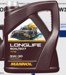 Масло синт. MANNOL 7715 O.E.M. for VW Audi Skoda 5W30 (5л.) 1*4шт.