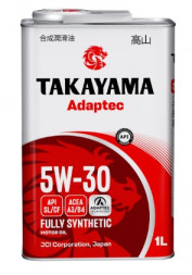 Масло мотор.  5W30 TAKAYAMA  Adaptec A3/B4 SL/CF  1л (1*12шт)