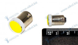 Лампа светодиод 12-4 (габарит) белый COB 12CHIP (ВА9s) NOVA-PRO (уп=10шт)