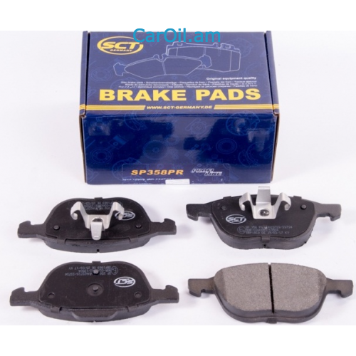 Тормозные колодки SCT (комплект 4 шт.) SP 358-FORD/MAZDA FOCUS II/S40/MAZDA 3 04