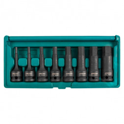 S06A408S Набор ударных головок &quot;TORX&quot; 1/2DR&quot;Т30- T80 78мм, 8 предметов (048206)