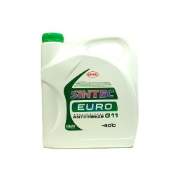 Антифриз A-40 Sintec Euro G11 (ЗЕЛЁНЫЙ) 3кг (1*4шт)