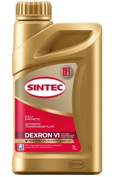 Масло трансм.  ATF VI SINTEC  (1л) 1*12шт