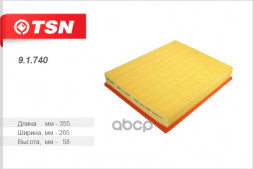 91740 Фильтр TSN воздушный MERCEDES-BENZ SPRINTER 906