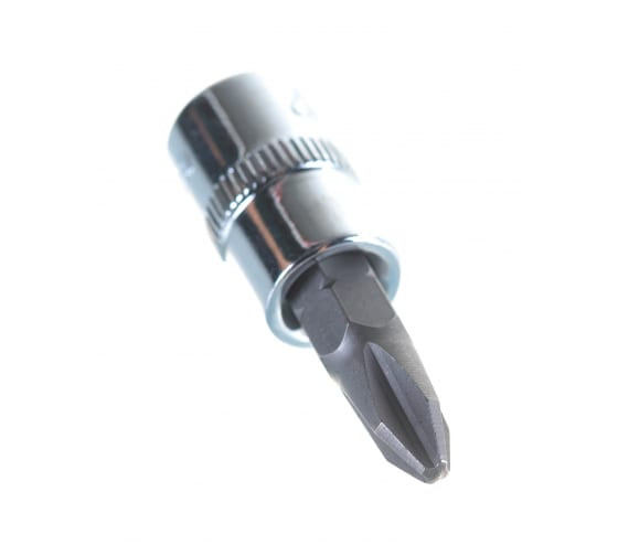 S11H202 Насадка торцевая 1/4&quot;DR с вставкой-битой крестовой, РН2, 37 мм