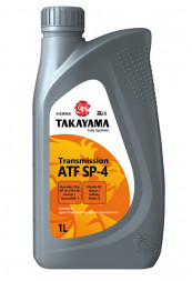 Масло трансмиссионное TAKAYAMA  ATF SP-4 ПЛАСТИК (1л.) 1*12шт