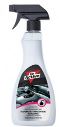 Sintec Dr.Active Полироль-очиститель пластика &quot;Polyrole Matte&quot; парфюм 500 мл спрей