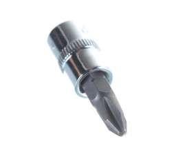 S11H404 Насадка торцевая 1/2&quot;DR с вставкой-битой крестовой, РН4, 55 мм