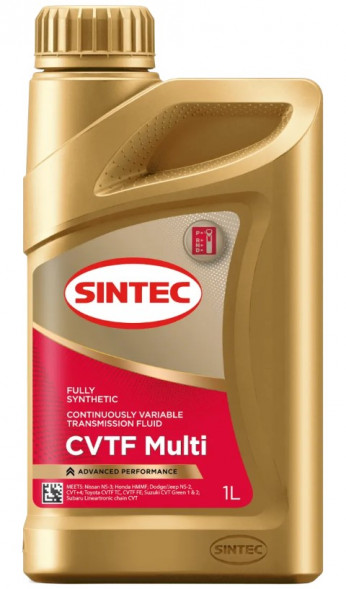 Масло трансм.  CVTF Multi SINTEC   (1л) 1*12шт