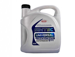 Антифриз A-75 Sintec UNIVERSAL G11 концентрат (синий)  (5 кг) 1*4шт