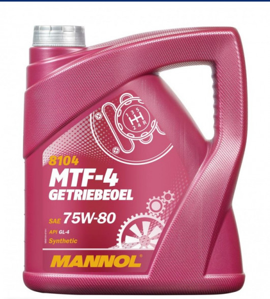 Масло трансм. 75W80 MANNOL Getriebeoel MTF-4 GL-4  (4л.)