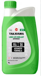 Антифриз TAKAYAMA Long Life Coolant Green -50 1л (1*12шт)