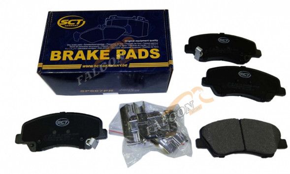 Тормозные колодки SCT (комплект 4 шт.) SP 667