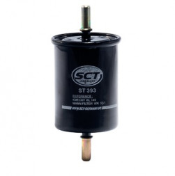 Фильтр топливный SCT ST 393 -RENAULT MEGANE I 1.4-2.0 93-03/HYUNDAI SANTA FE I 2.0/2.4/2.7 01-06