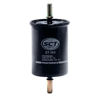 Фильтр топливный SCT ST 393 -RENAULT MEGANE I 1.4-2.0 93-03/HYUNDAI SANTA FE I 2.0/2.4/2.7 01-06
