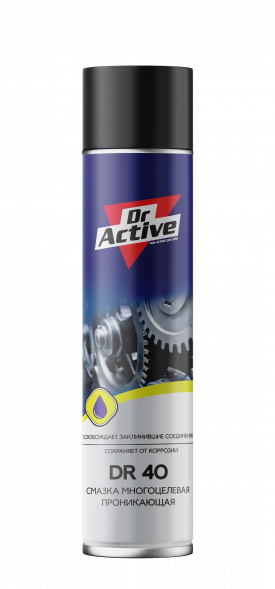 Sintec Dr. Active Многоцелевая смазка DR40 (проникающая) 400мл 1*12