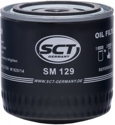 Фильтр масляный SCT SM 129-NISSAN PATHFINDER/X-TRAIL DCI